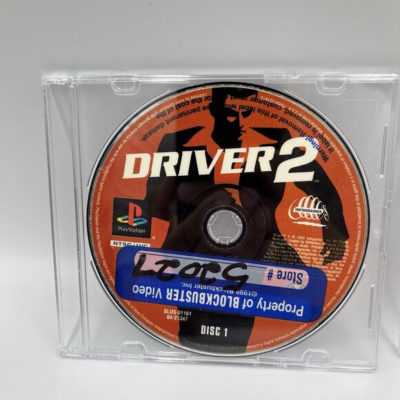 Driver 2 (Sony PlayStation 1, 2000) PS1 Disc Only Disc 1 & 2 TESTED - Picture 3 of 9